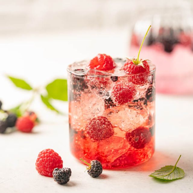 Mezcal and Blueberry