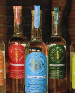 Mezcal tierra de jaguar Ensamble Espadín & Tobalá