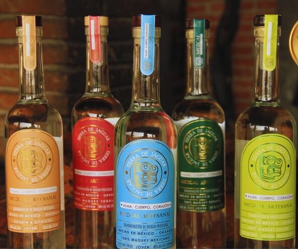 Mezcal tierra de jaguar Ensamble Espadín & Tobalá